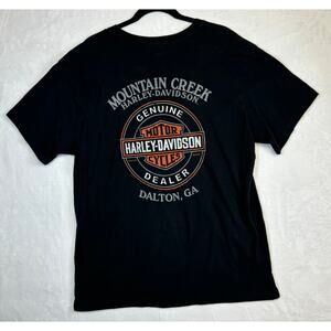 Harley Davidson Hardcore Motorcycles Size Large T-Shirt Biker Shirt